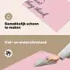 Fuck what they think - Roze - Minimalistisch Inductie beschemer met haakjes klein -ky-schoon-nl