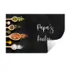 Quotes - Spreuken - Keuken - Papa's keuken - Papa Muursticker klein -3d