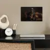 Hond - Sigaar - Hoed - Pak poster papier klein -sfeer1