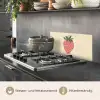 Aardbei - Minimalistisch - Rood - Fruit keuken achterwand spatscherm klein -usp_DE