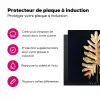 Gouden Monstera Majesteit Inductie beschermer vinyl 3mm middel -ysfeer2_website_FR