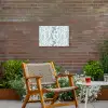 Lovely - Garden - Emerald Tuinposter op houten frame 2 cm dik klein 845 -sfeer3