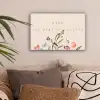 Spreuken - Mama jij bent de liefste - Quotes - Moeder canvas 2cm klein -sfeer1