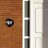 Gouden verfspatten - Traditioneel Naambord Organisch middel -sfeer3