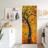 Abstract - Boom - Levensboom - Modern deurposter klein -sfeer5