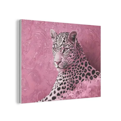 Panter - Luxe - Roze PET vilt klein -3d