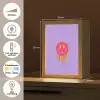 Smiley - Drip - Neon Light Box met kabel (Tafellamp) klein -USP_NL