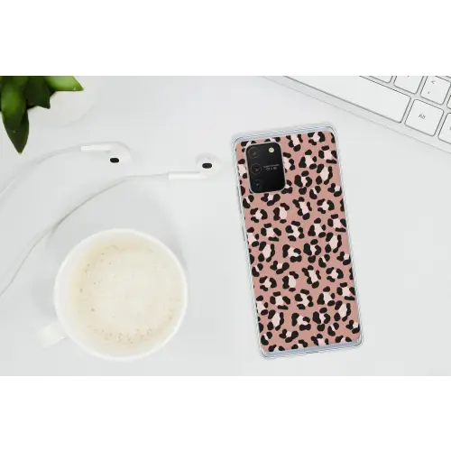 Terracottakleur - Onregelmatig - Luipaard Telefoonhoesje Samsung Galaxy S10 Lite klein 364 -oordopS10Lite