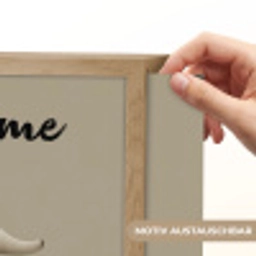 Olifant - Witte bloemen - Kindvriendelijk Light Box met batterij (Wandlamp kind) middel -USP_websiteprintDE