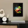 Koffie - Graffiti - Drinken - Abstract fotolijst zwart zonder passe partout klein -sfeer1