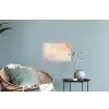 Golvende vormen - Abstract - pastel Muursticker klein -plant