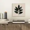 Laurierbladeren - Bloemknoppen - subtiel aluminium wit klein -sfeer1