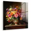 Kleuren - Boeket - Vaas - Hout plexiglas 5mm klein -zzzproduct_nieuw