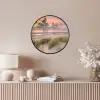Zonsondergang - Duin - Strand - Planten - Zee Fotolijst rond zonder passe partout klein -sfeer3