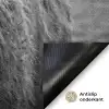 Schotse hooglander - Zwart - Wit - Gras Deurmat klein -antislip_NL