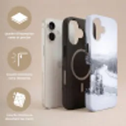 Rivier - Bevroren - Landschap - Winter Toughcase MagSafe Apple iPhone 17 klein -USP_Lagen_FR