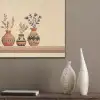 Vazen - Bloemen - Bladeren - Minimalistisch PET vilt klein -sfeer6_closeup