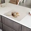Bloem - Beige - Crème Inductie beschermer vinyl 3mm klein -sfeer8
