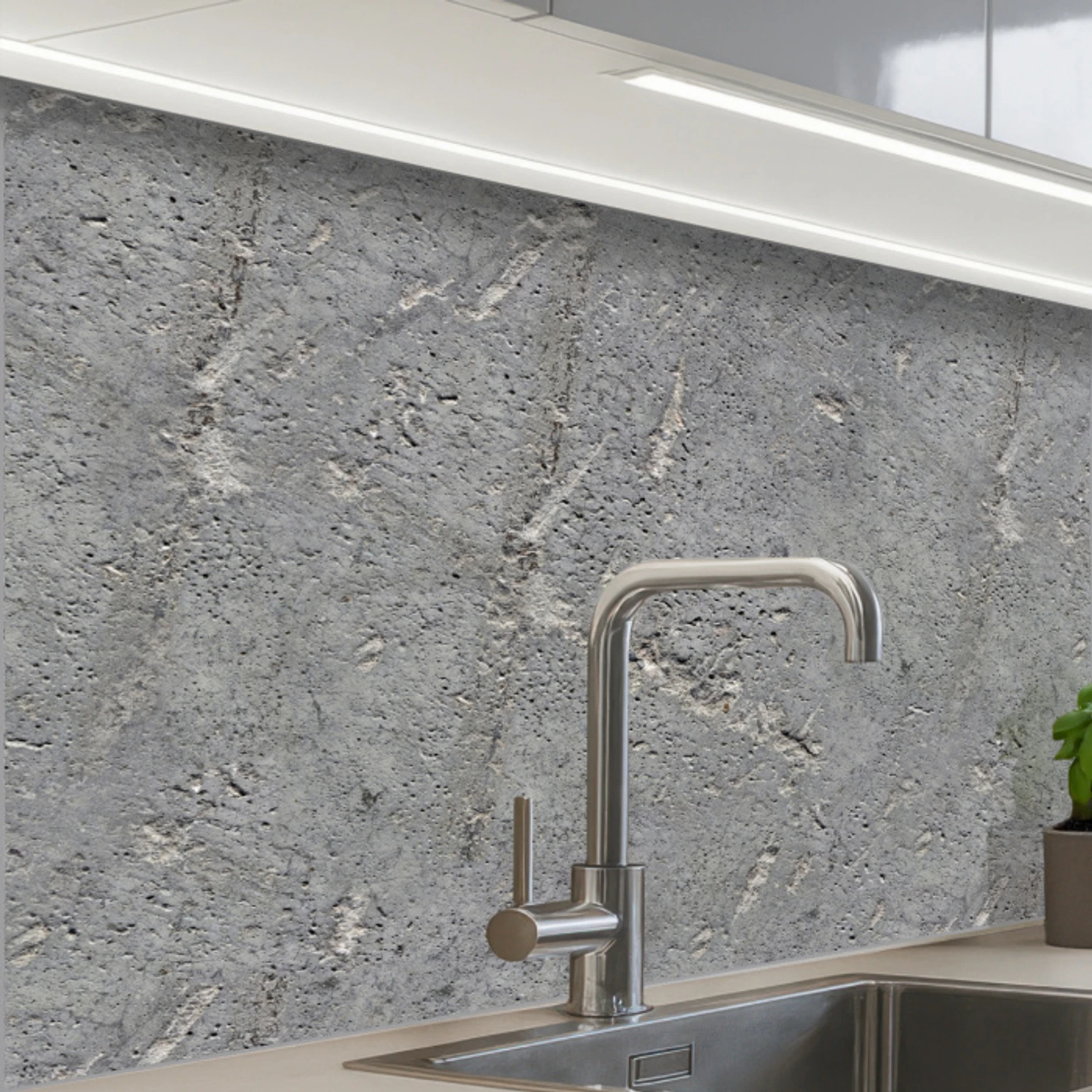 Beton - Patronen - Steen keuken achterwand 2 middel 865 -zzzz3d_schuin