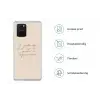 Quote - Pastel - Spreuk - Tekst Telefoonhoesje Samsung Galaxy S10 Lite klein -specsS10Lite