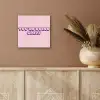 You're doing great - roze - 3D aluminium wit klein -sfeer4