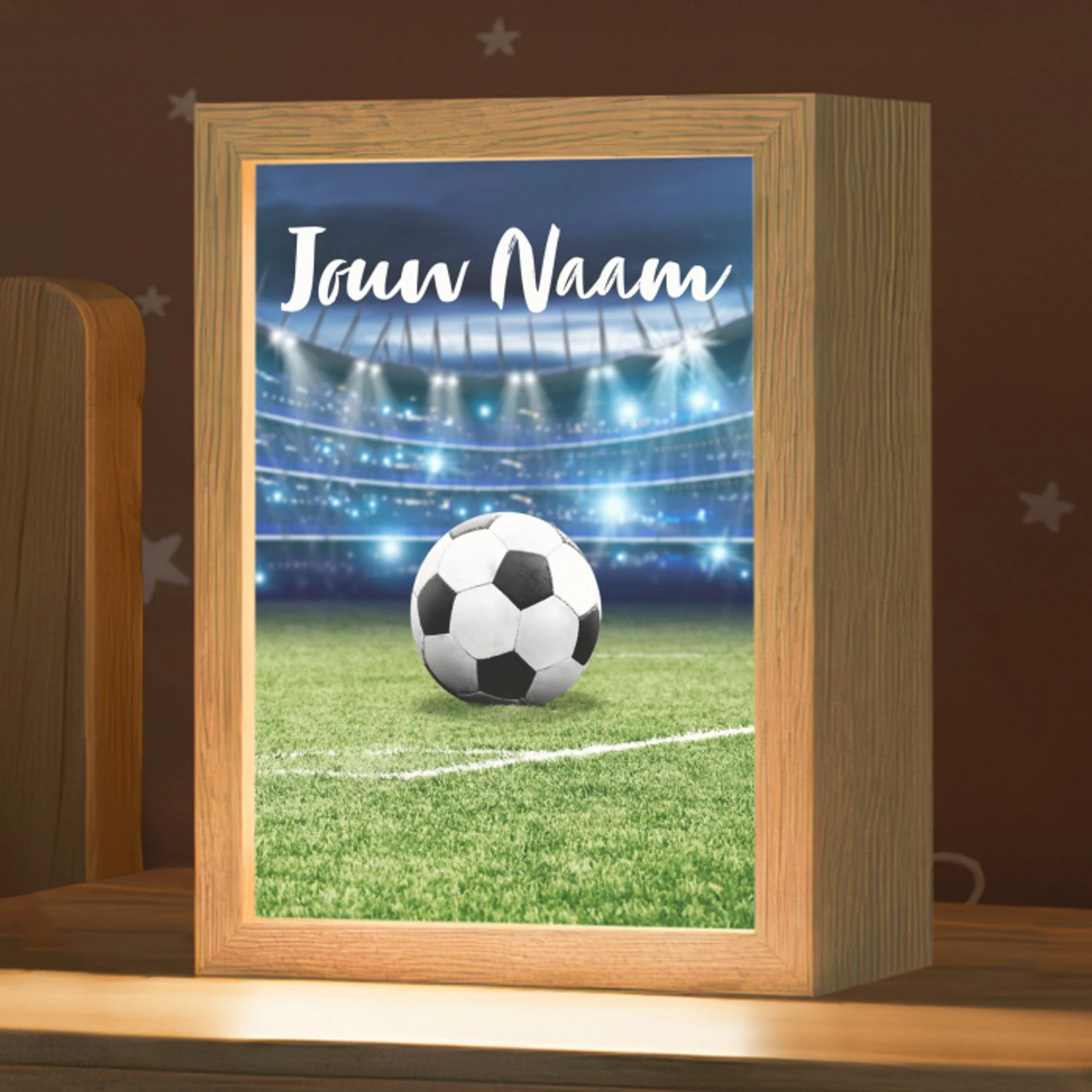 Voetbal - Stadion - Bal - Jongens Light Box met kabel (Kinderlampje) klein -zzz_3d_website