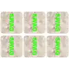 Slangenprint - SWAG - Neon - Groen onderzetter kurk middel -zkaufland3dotto