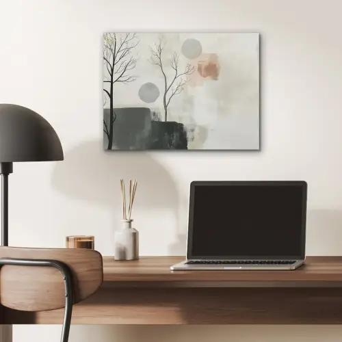 Wabi sabi - Beige - Plant PET vilt klein -sfeer5
