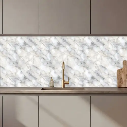 Grijs - Marmer - Gedetailleerd keuken achterwand 2 middel 871 zz_3dshopping