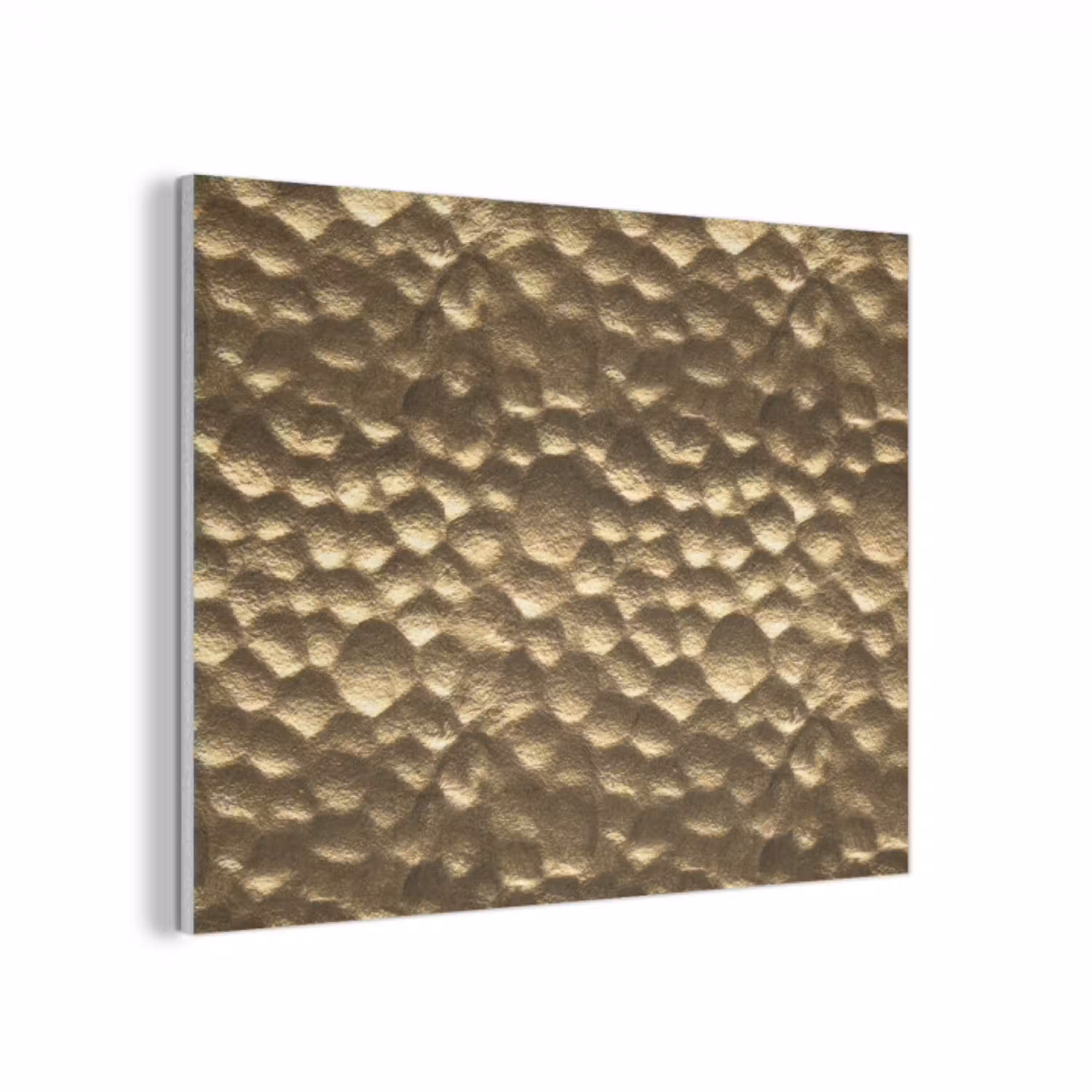 Gehamerd - Reliëf - Textuur - Bronsgoud PET vilt klein 837 -3d