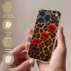 Lippen - Drie - Rood - Panterprint Telefoonhoesje iPhone 17 Pro klein -sfeer3_NL