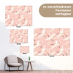 Kraanvogels - Bloesem - Roze tuinposter los doek klein 239 -Xsfeer9_DE