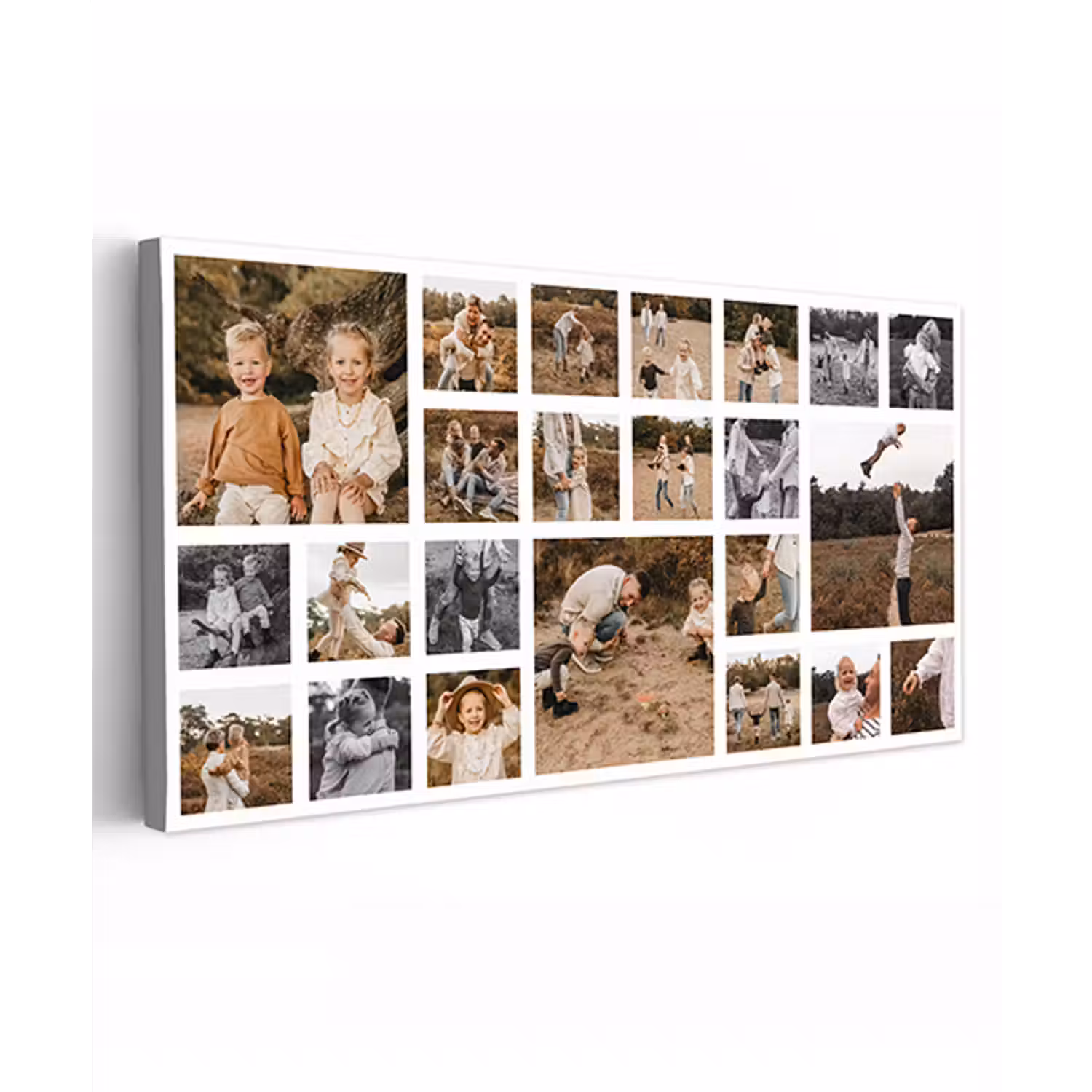 Canvas collage - Liggend - 41 foto's