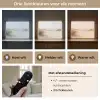 Wolken - Duinlandschap - Zand Light Box met batterij (Wandlamp) middel -USP_lichtkleurNL