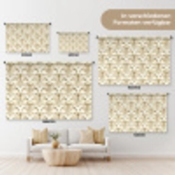 Ornament - Barok - Goud Wandkleed katoen klein 269 -tsfeer8_DE