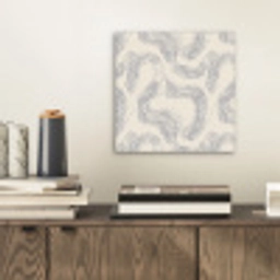 Lijnen - Patroon - Beige - Minimalistisch aluminium wit klein 46 -sfeer1