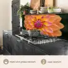 Dahlia - Bloem - Oranje keuken achterwand 2 middel -usp_EN