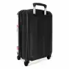 Flamingo feestje Koffer - NBS - Handbagage middel -achterkant