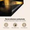 Golven van Goud en Schaduw Inductie beschermer vinyl 3mm middel -zzzsfeer4_ITA