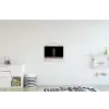 Paard - Modern - Portret textielposter latten blank klein -kinderkamer