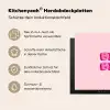 Bisou - Roze - Dikke letters Inductie beschemer met haakjes klein -ky-usp-de