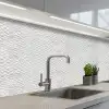 Slang - Patroon - Wit keuken achterwand 2 middel 871 -3d_schuin