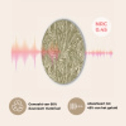Abstract - Marmer - Groen Akoestische PET Vilt - Rond klein 838 -USP_NL