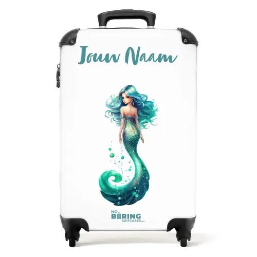 Sandra smaragd NBS - Handbagage koffer - Kinderen Unisex middel -productfoto_recht