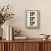 Japandi - Zwart - Decoratie - Vintage Light Box met kabel (Wandlamp) klein -sfeer2
