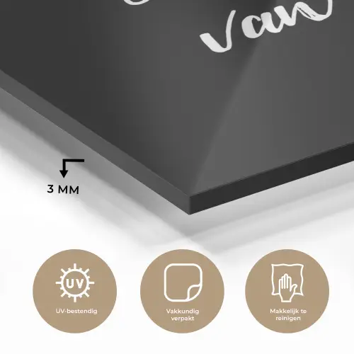 Quotes - Spreuken - Ik kook van jou - Liefde - Partner plexiglas 5mm klein -sfeer2