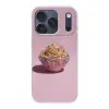 Noodles - Edelstenen - Stokjes - Roze Telefoonhoesje iPhone 17 Pro klein -3d