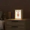 Paard - Galop - Bruin - Stippen Light Box met kabel (Kinderlampje) klein -sfeer1_kind