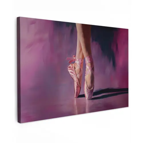 Spitzen - Paars - Contrast canvas 2cm klein -z3d