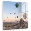 Luchtballonnen - Rotsen - Zonsopgang plexiglas 5mm klein -zzzproduct_nieuw